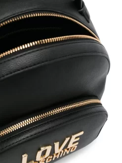 Donna Love Moschino Zaino Con Placca Logo -Femminile Moda Negozio 20615689 50613907 1000