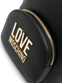 Donna Love Moschino Zaino Con Placca Logo -Femminile Moda Negozio 20615689 50613919 1000