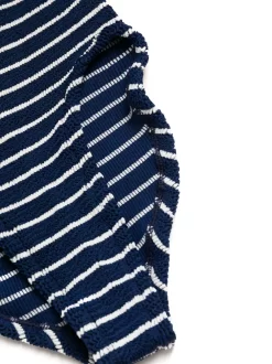 Donna Hunza G Costume Intero A Righe -Femminile Moda Negozio 20633882 50727867 1000