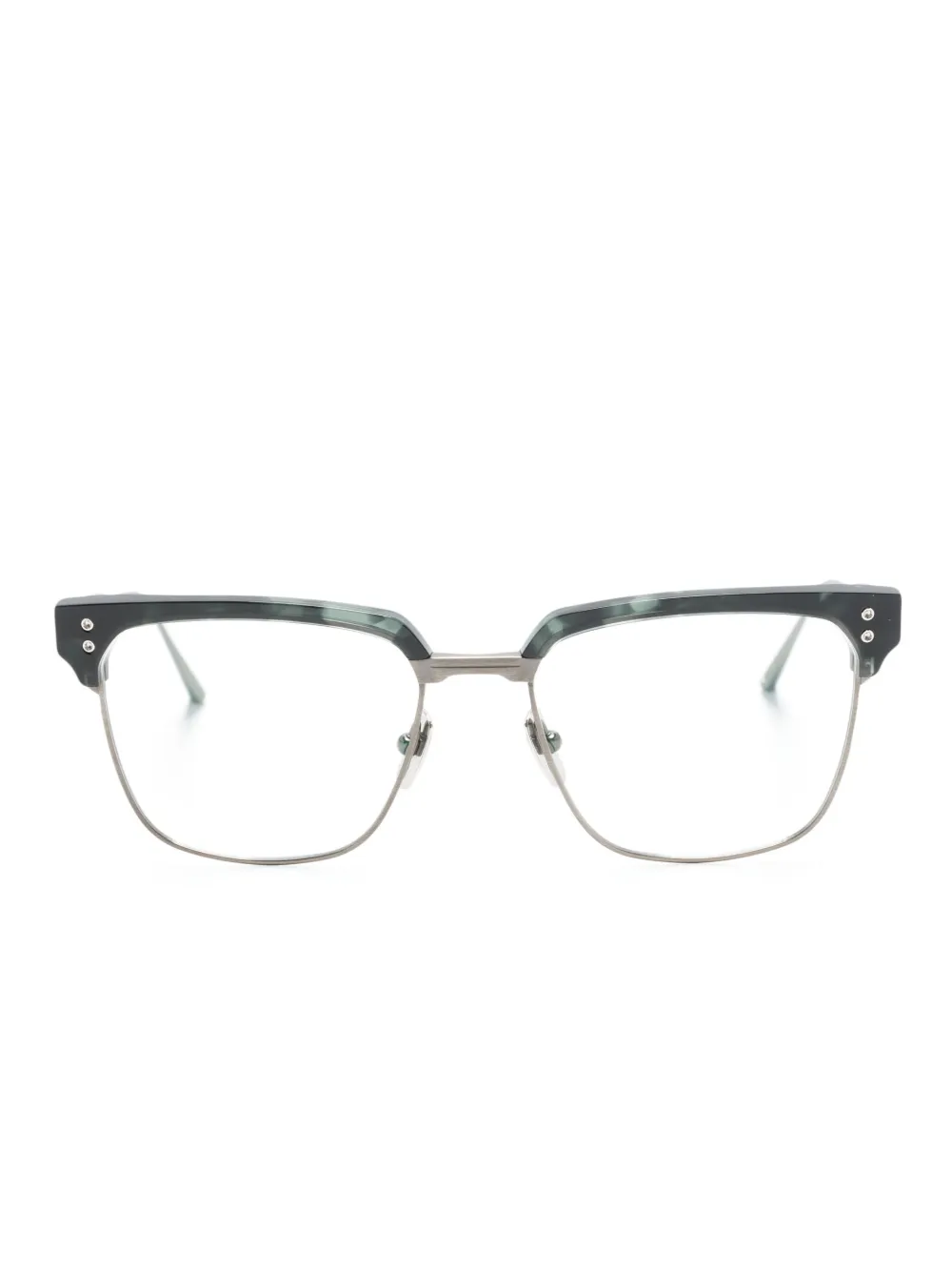 Donna Dita Eyewear Occhiali Squadrati Con Effetto Tartarugato Firaz 3 Donna Dita Eyewear Occhiali Squadrati Con Effetto Tartarugato Firaz