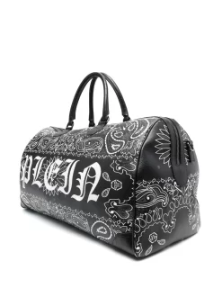 Donna Philipp Plein Borsone Con Stampa Paisley -Femminile Moda Negozio 20648477 50635900 1000