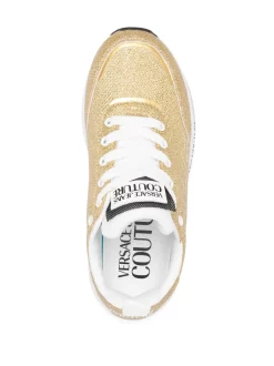 Donna Versace Jeans Couture Sneakers Metallizzate -Femminile Moda Negozio 20670252 50636923 1000