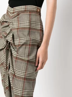 Donna Vivienne Westwood Gonna Panther Midi Tartan -Femminile Moda Negozio 20679277 50747433 1000