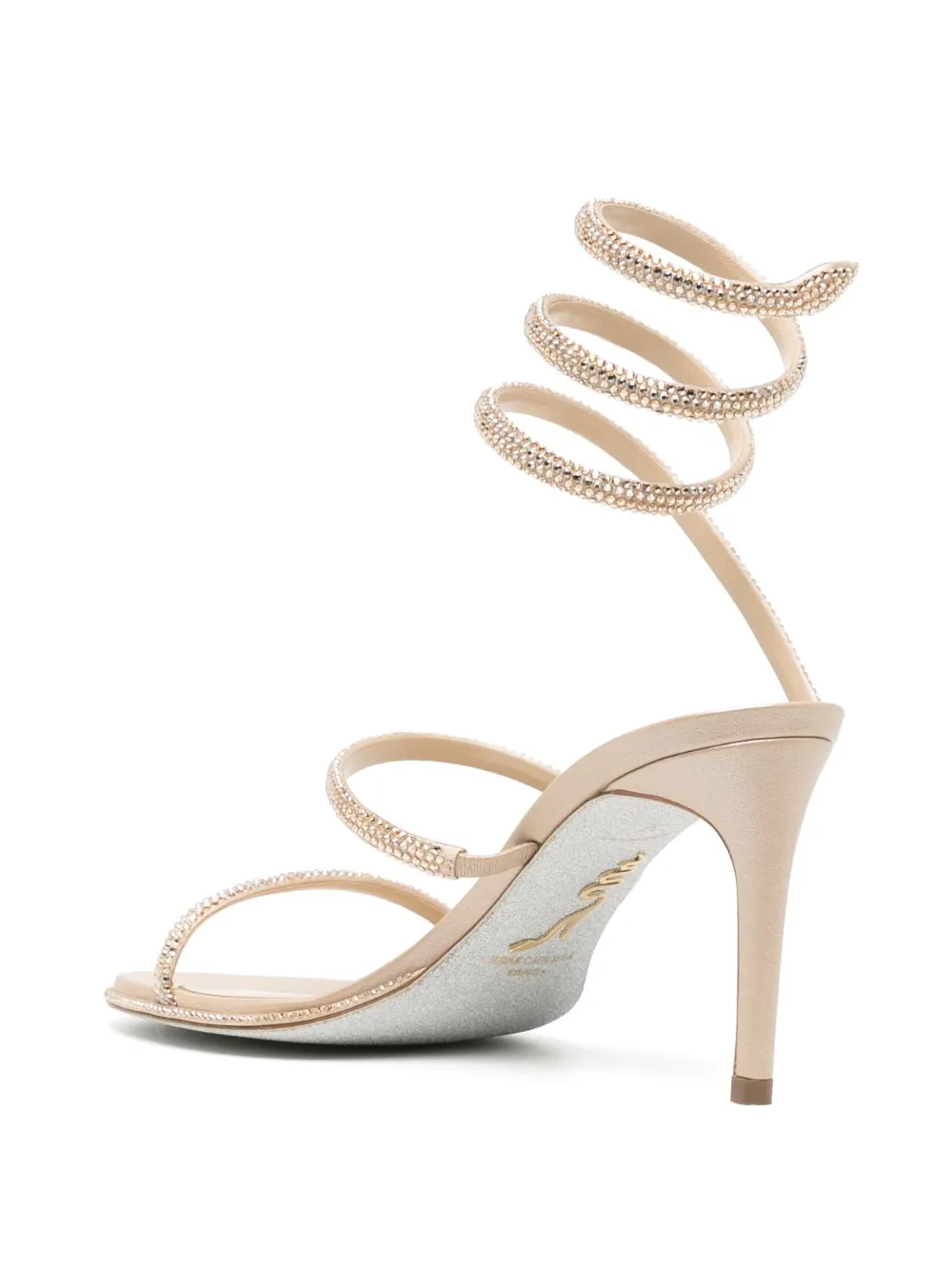 Donna René Caovilla Sandali Cleo Con Strass 80mm 5 Donna René Caovilla Sandali Cleo Con Strass 80mm - immagine 3