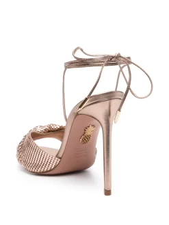 Donna Aquazzura Sandali Con Decorazione 110mm -Femminile Moda Negozio 20702019 50693907 1000