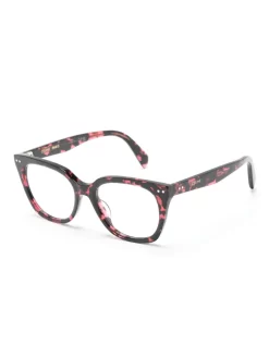 Donna Celine Eyewear Occhiali Da Sole Squadrati Con Effetto Tartarugato -Femminile Moda Negozio 20716757 50772058 1000