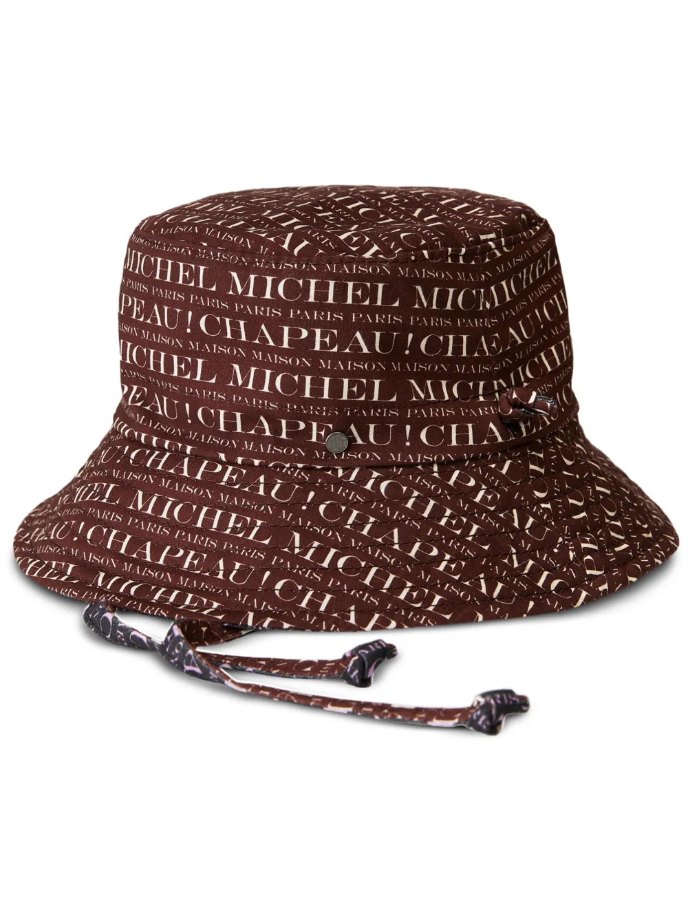 Donna Maison Michel Cappello Bucket Angele Con Stampa 3 Donna Maison Michel Cappello Bucket Angele Con Stampa