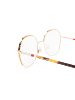 Donna Carolina Herrera Occhiali Tondi Con Effetto Tartarugato -Femminile Moda Negozio 20788407 50747956 1000