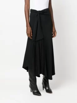 Donna Erika Cavallini Gonna Asimmetrica Con Frange -Femminile Moda Negozio 20789955 50725218 1000