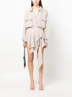 Donna PNK Camicia Con Tasche 8 Donna PNK Camicia Con Tasche -Femminile Moda Negozio 20793224 50716230 1000