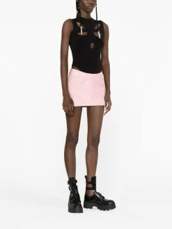 Donna MISBHV Minigonna Con Motivo Monogramma -Femminile Moda Negozio 20801904 50737036 1000