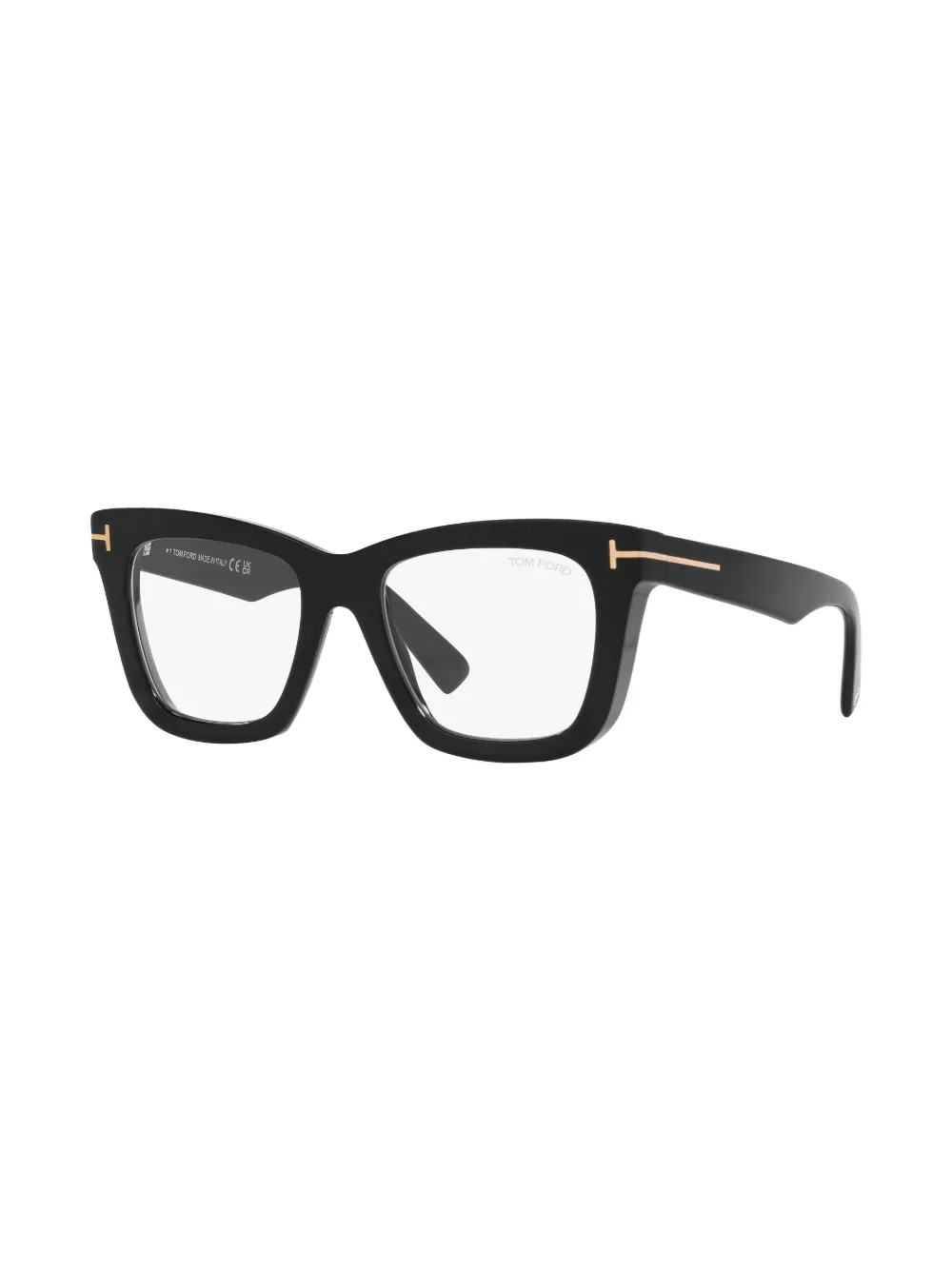 Donna TOM FORD Eyewear Logo-plaque Square-frame Glasses 4 Donna TOM FORD Eyewear Logo-plaque Square-frame Glasses - immagine 2