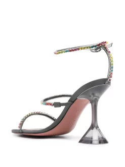 Donna Amina Muaddi Sandali Gilda 95mm Con Cristalli -Femminile Moda Negozio 20838445 50790259 1000