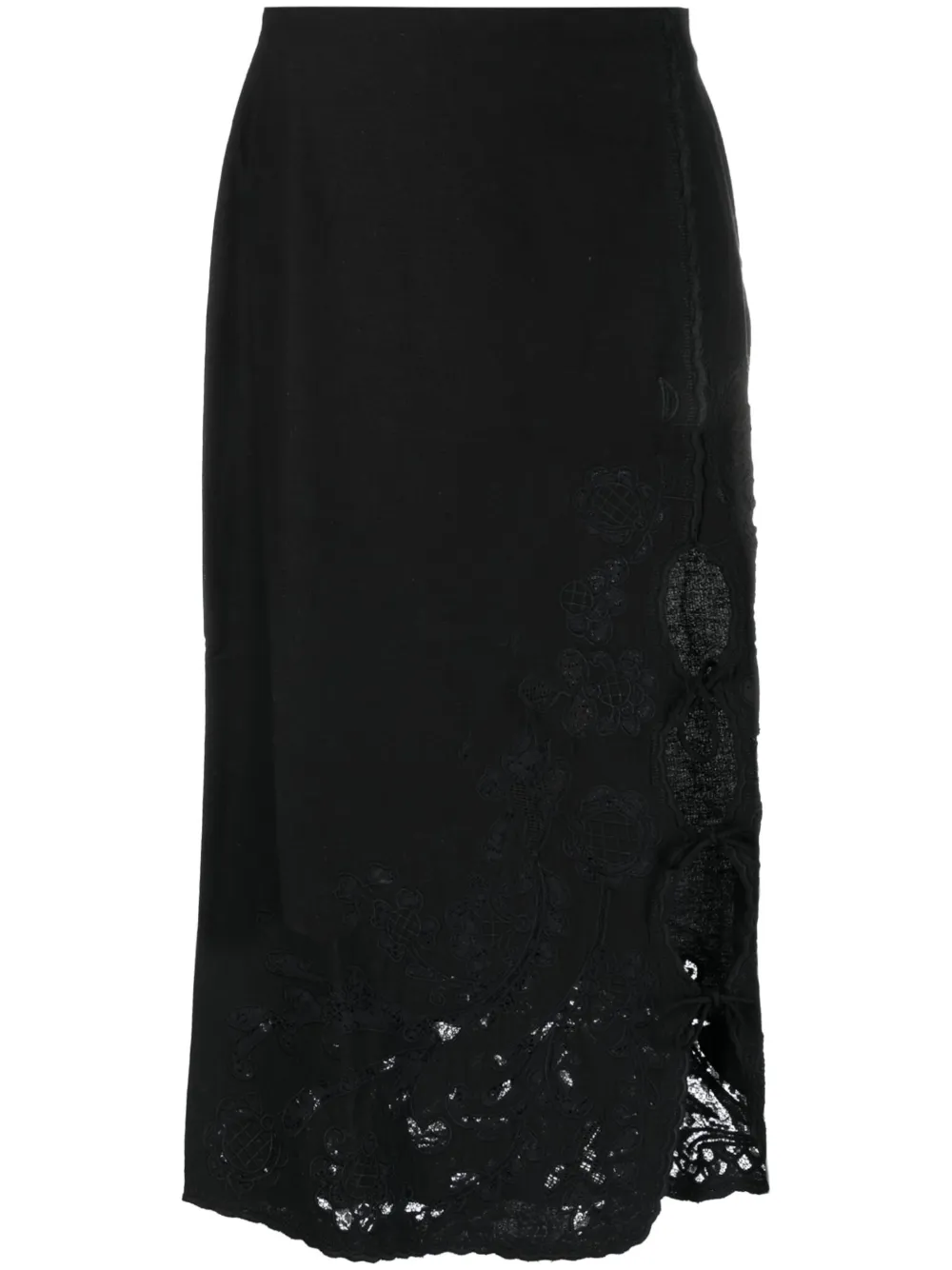 Donna Sea Gonna Midi In Pizzo A Fiori 3 Donna Sea Gonna Midi In Pizzo A Fiori