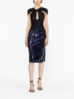 OSEREE Donna Oséree Gonna Con Spacco Laterale 9 OSEREE Donna Oséree Gonna Con Spacco Laterale -Femminile Moda Negozio 20839016 50751524 1000