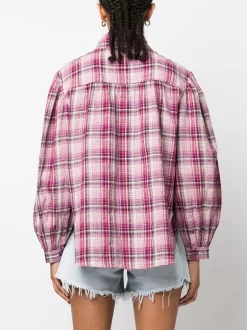 Donna MARANT ÉTOILE Camicia A Quadri -Femminile Moda Negozio 20842043 50773133 1000