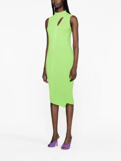 Donna Versace Abito Midi Con Cut-out -Femminile Moda Negozio 20842103 50770462 1000