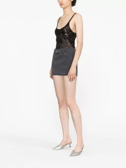 Donna ROTATE Gonna Denim Con Applicazione 9 Donna ROTATE Gonna Denim Con Applicazione -Femminile Moda Negozio 20844414 50776009 1000