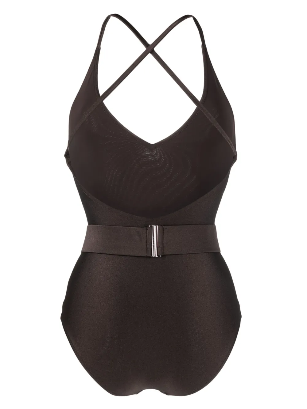 Donna Gucci Logo-plaque Belted Swimsuit 4 Donna Gucci Logo-plaque Belted Swimsuit - immagine 2