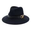 Donna Valentino Garavani Fedora VLOGO -Femminile Moda Negozio 20847659 50729726 1000