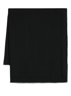 Donna Elisabetta Franchi Logo-trim Monogram-jacquard Scarf