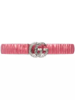 Donna Gucci Cintura Con Decorazione GG Marmont