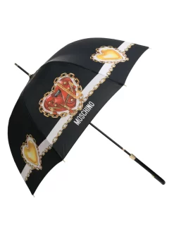 Donna Moschino Heart-print Umbrella 7 Donna Moschino Heart-print Umbrella -Femminile Moda Negozio 20861906 50796938 1000