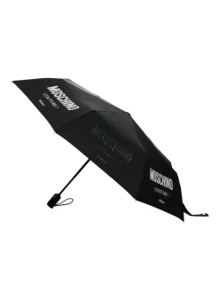 Donna Moschino Ombrello Compatto Con Stampa -Femminile Moda Negozio 20862248 50796559 1000