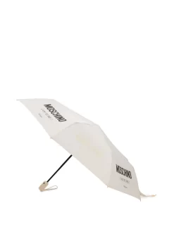 Donna Moschino Logo-print Compact Umbrella -Femminile Moda Negozio 20863076 50807404 1000