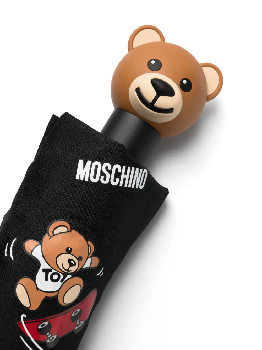 Donna Moschino Teddy Bear-print Umbrella 4 Donna Moschino Teddy Bear-print Umbrella - immagine 2