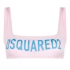 Donna Dsquared2 Technicolor Bandeau-style Bikini Top -Femminile Moda Negozio 20873178 50803233 1000