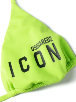 Donna Dsquared2 Be Icon Triangle Bikini Top -Femminile Moda Negozio 20873192 50799110 1000